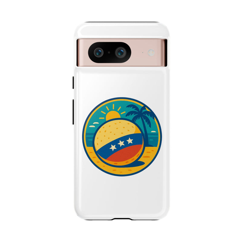 Funda "Tropical Vibes" – Estilo Playa con Protección Doble - Venemoda