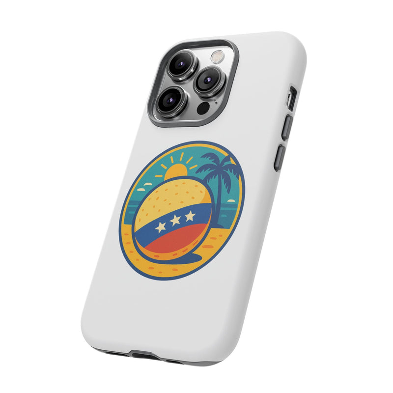 Funda "Tropical Vibes" – Estilo Playa con Protección Doble - Venemoda