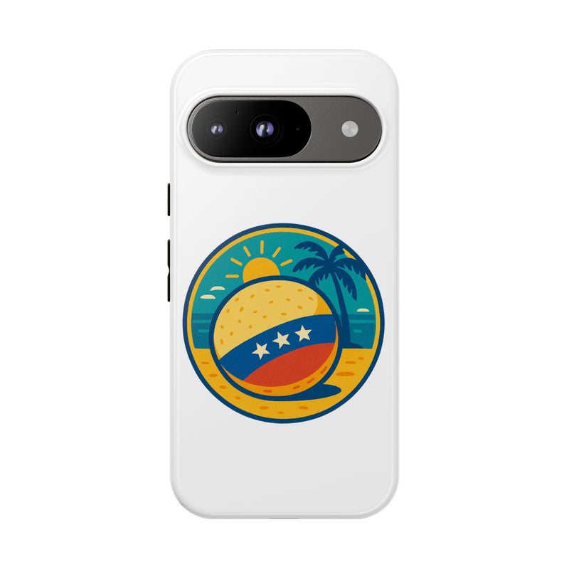 Funda "Tropical Vibes" – Estilo Playa con Protección Doble - Venemoda