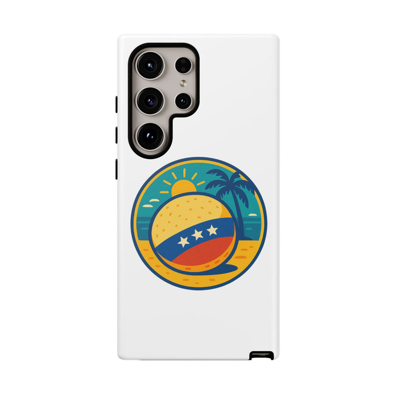 Funda "Tropical Vibes" – Estilo Playa con Protección Doble - Venemoda