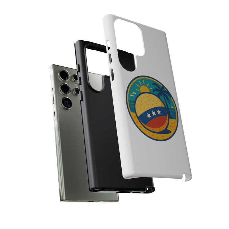 Funda "Tropical Vibes" – Estilo Playa con Protección Doble - Venemoda