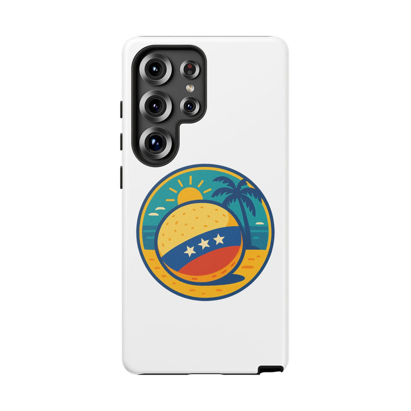 Funda "Tropical Vibes" – Estilo Playa con Protección Doble - Venemoda