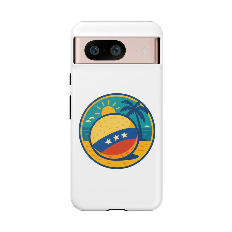 Funda "Tropical Vibes" – Estilo Playa con Protección Doble - Venemoda