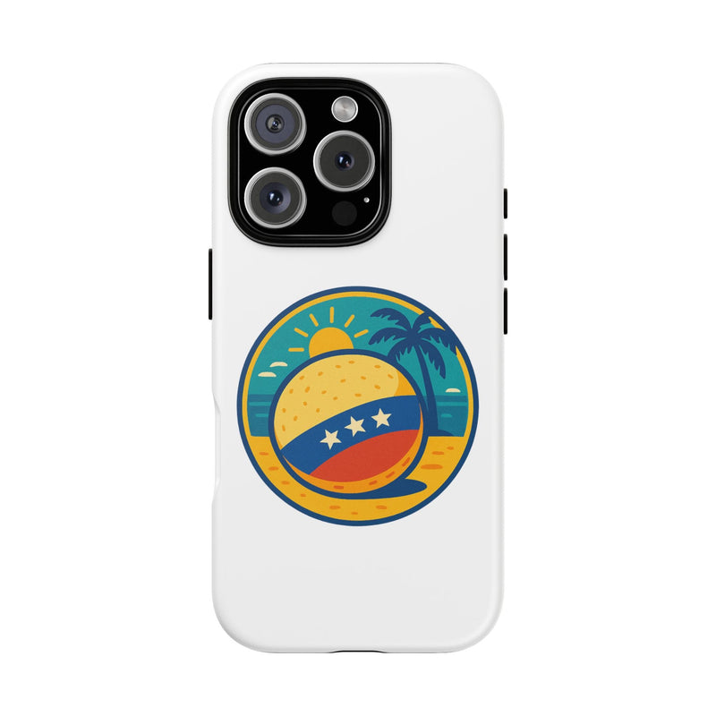 Funda "Tropical Vibes" – Estilo Playa con Protección Doble - Venemoda