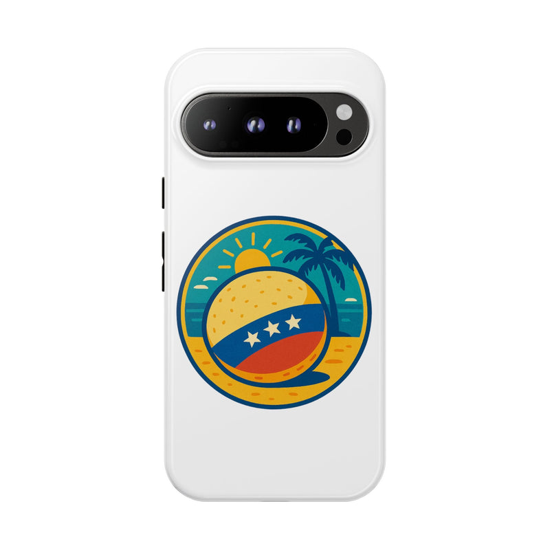 Funda "Tropical Vibes" – Estilo Playa con Protección Doble - Venemoda