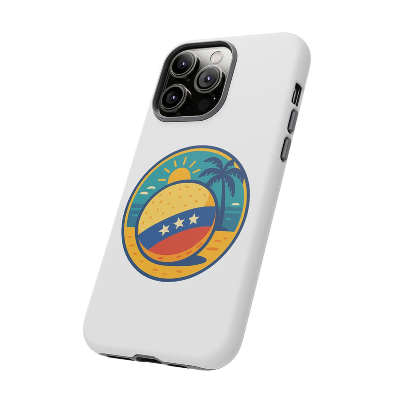 Funda "Tropical Vibes" – Estilo Playa con Protección Doble - Venemoda