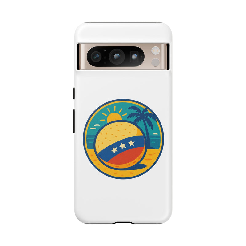 Funda "Tropical Vibes" – Estilo Playa con Protección Doble - Venemoda