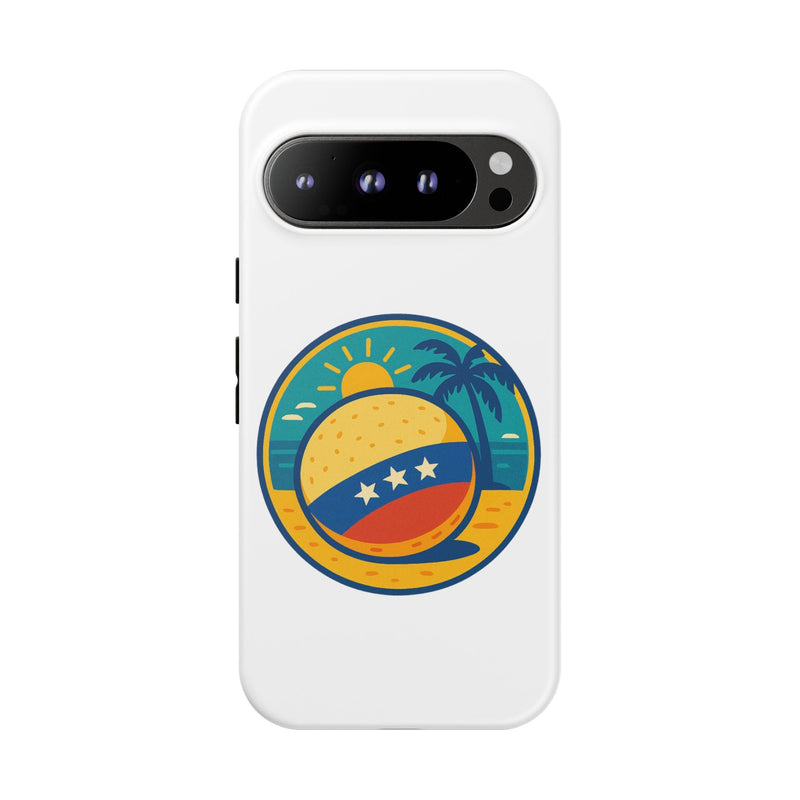 Funda "Tropical Vibes" – Estilo Playa con Protección Doble - Venemoda
