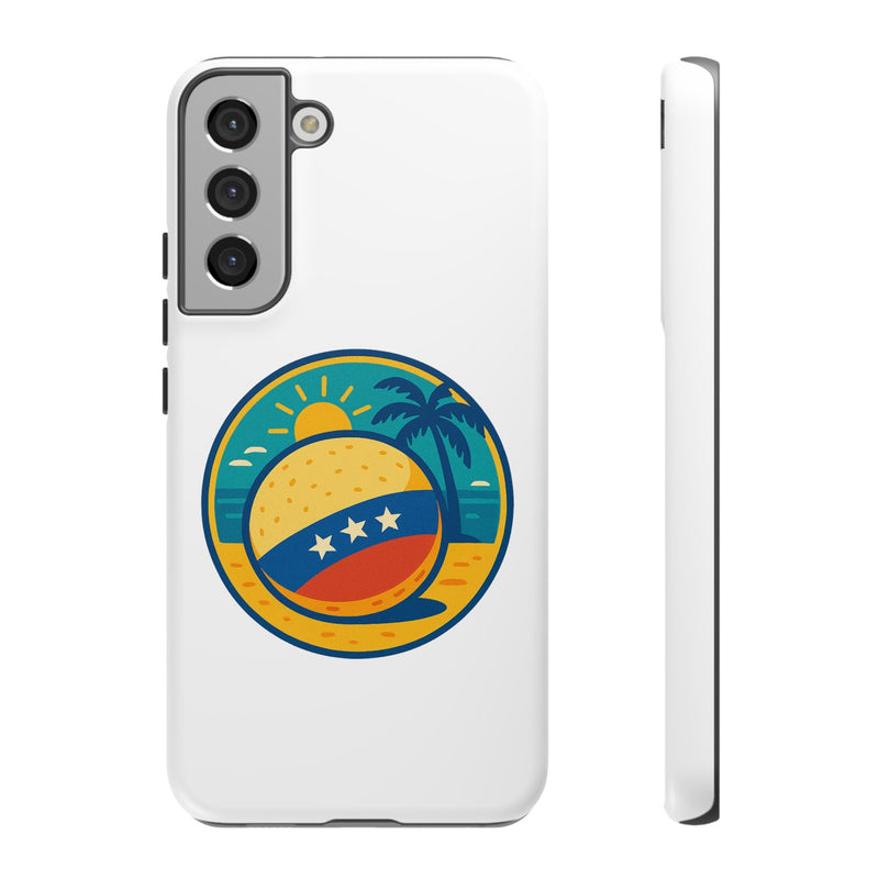 Funda "Tropical Vibes" – Estilo Playa con Protección Doble - Venemoda
