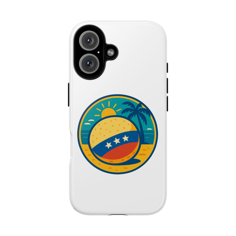 Funda "Tropical Vibes" – Estilo Playa con Protección Doble - Venemoda