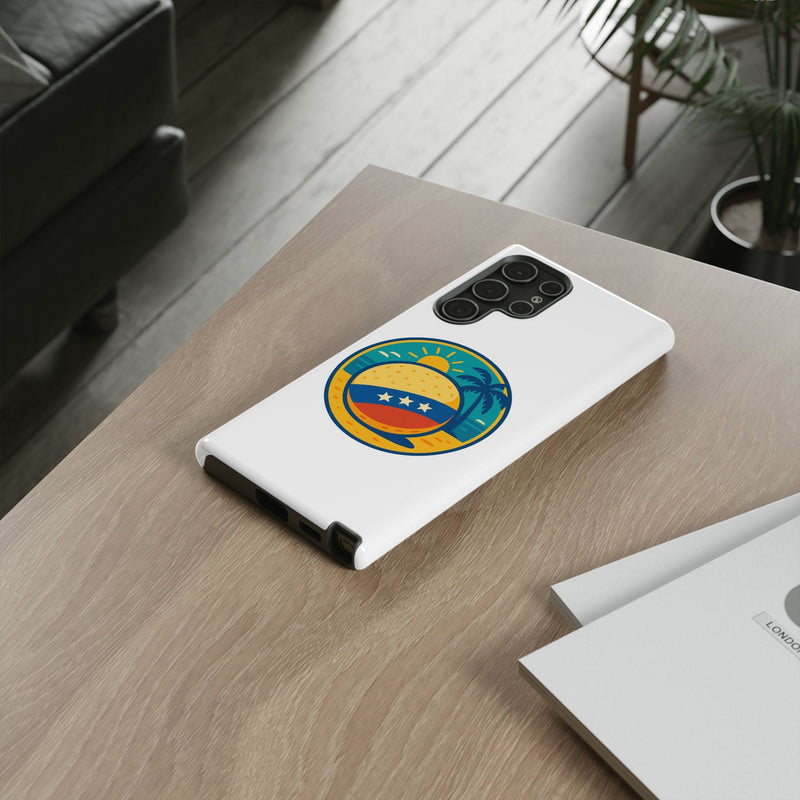 Funda "Tropical Vibes" – Estilo Playa con Protección Doble - Venemoda