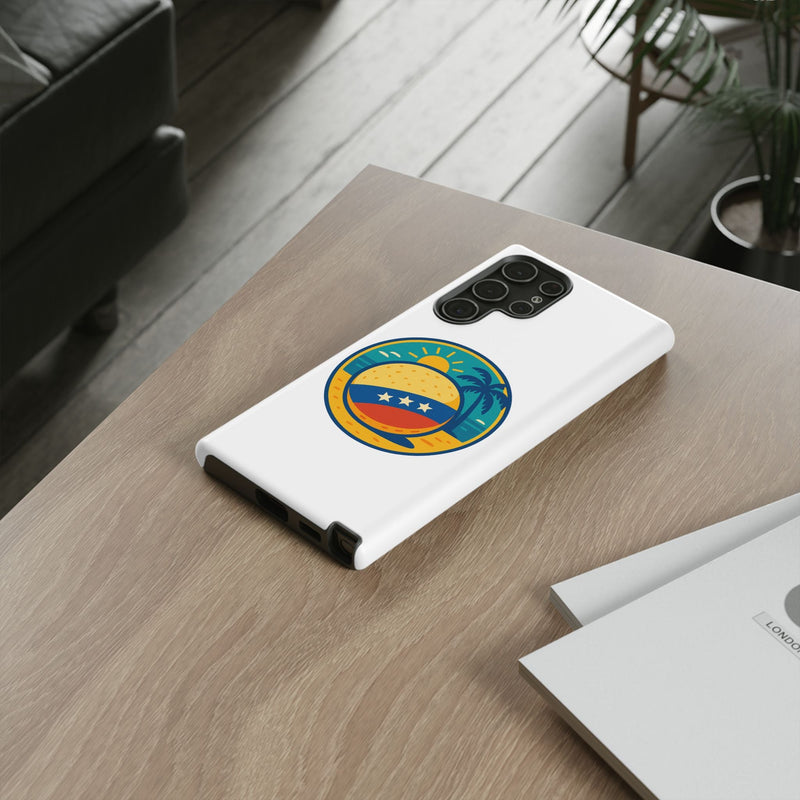 Funda "Tropical Vibes" – Estilo Playa con Protección Doble - Venemoda
