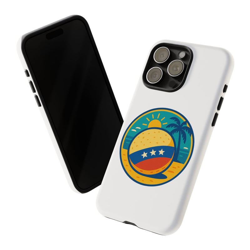 Funda "Tropical Vibes" – Estilo Playa con Protección Doble - Venemoda