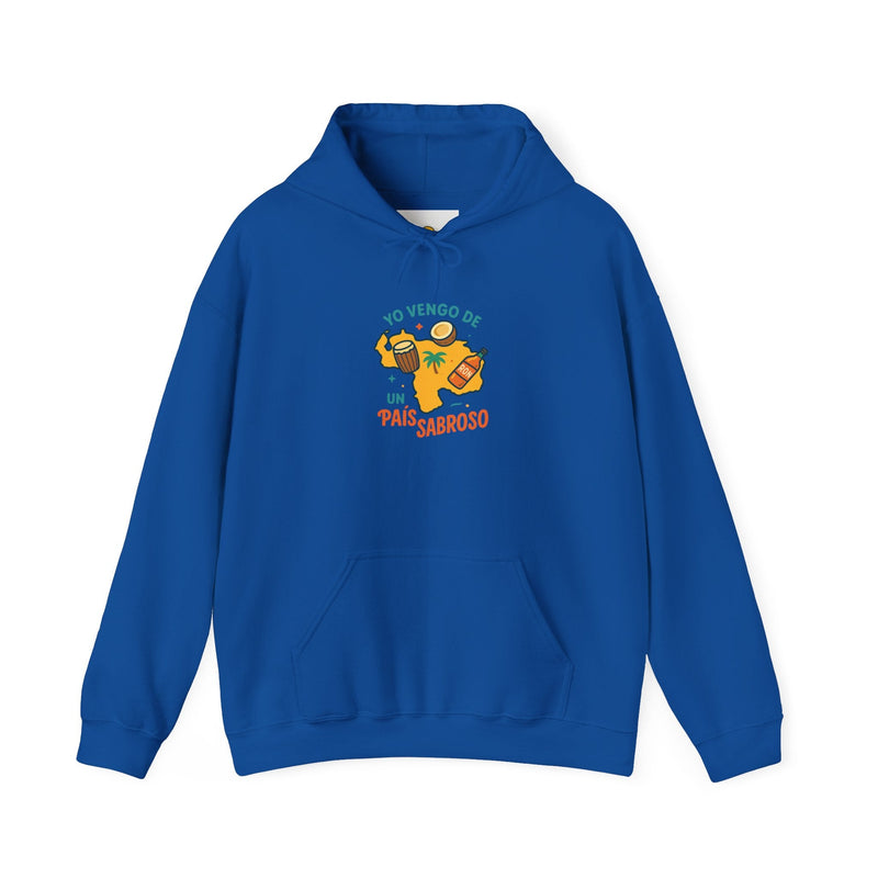 Hoodie Unisex "Yo Vengo de un País Sabroso" - Venemoda