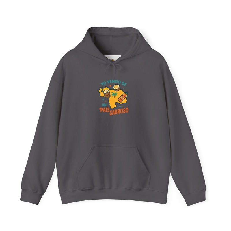Hoodie Unisex "Yo Vengo de un País Sabroso" - Venemoda