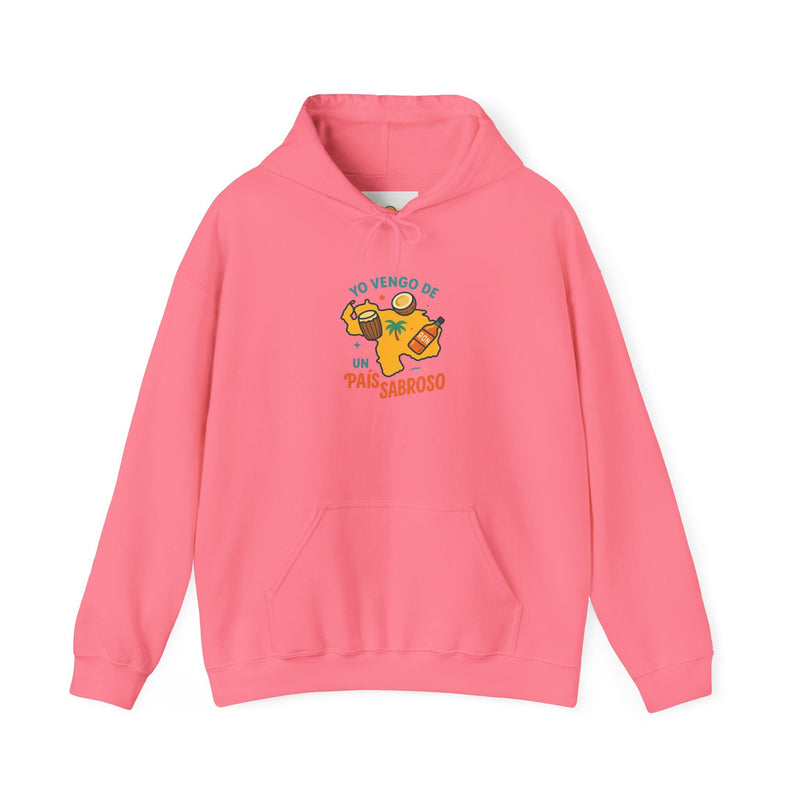 Hoodie Unisex "Yo Vengo de un País Sabroso" - Venemoda