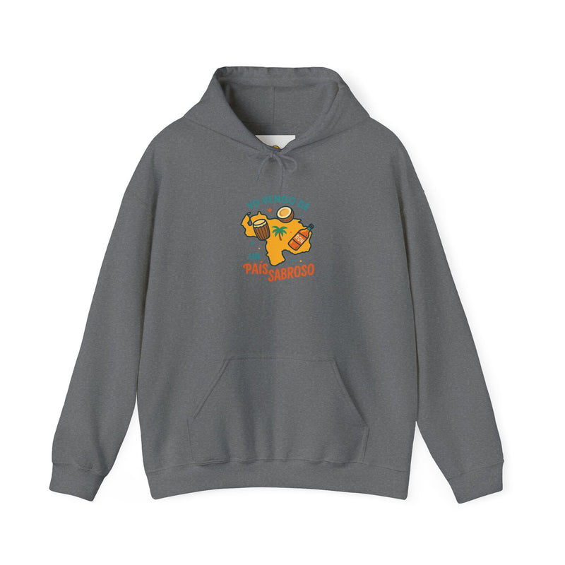 Hoodie Unisex "Yo Vengo de un País Sabroso" - Venemoda