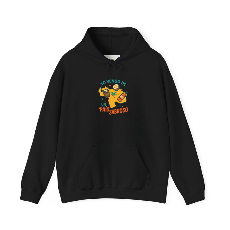 Hoodie Unisex "Yo Vengo de un País Sabroso" - Venemoda