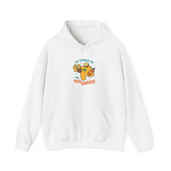 Hoodie Unisex "Yo Vengo de un País Sabroso" - Venemoda