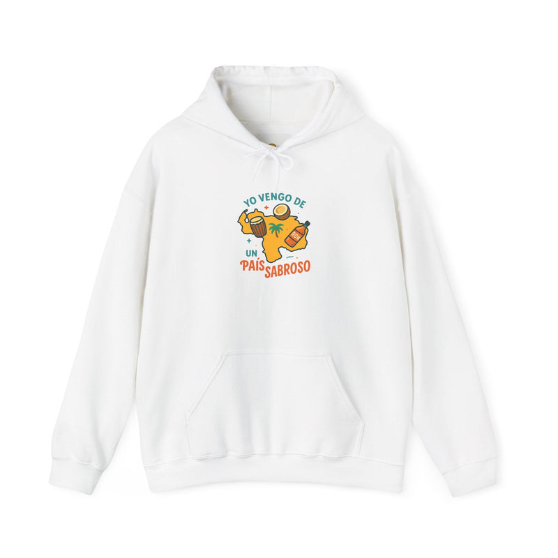 Hoodie Unisex "Yo Vengo de un País Sabroso" - Venemoda