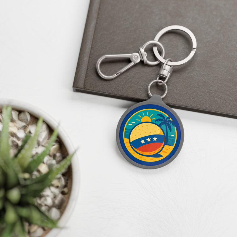 Llavero "Playa Venezolana" – Souvenir Tropical con Sabor a Casa - Venemoda