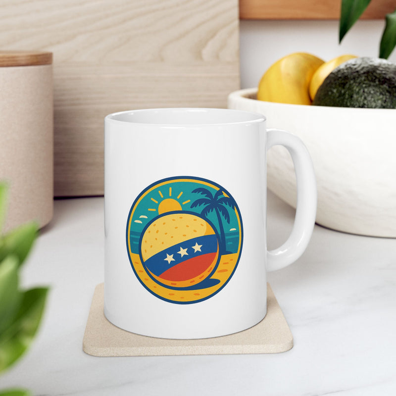 Taza de Cerámica “Tropical Vibes” – 11oz & 15oz - Venemoda