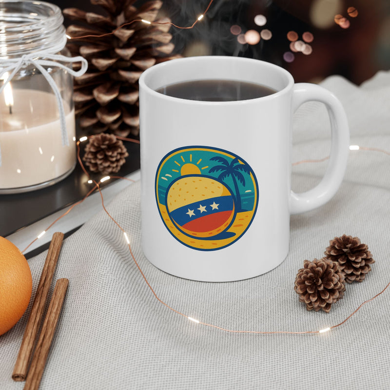 Taza de Cerámica “Tropical Vibes” – 11oz & 15oz - Venemoda