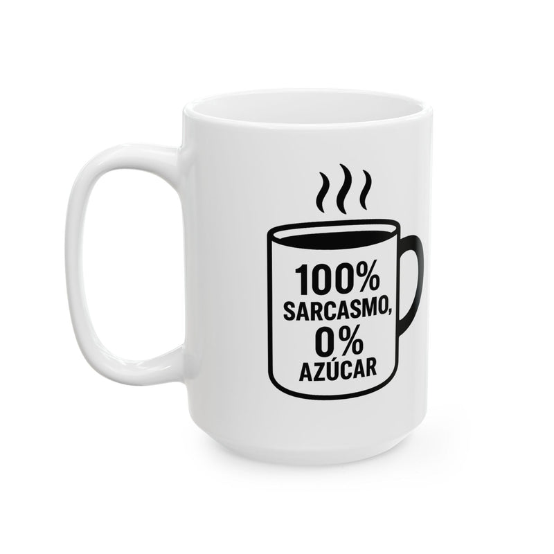 Taza “Sarcasmo nivel Dios” – 11oz & 15oz - Venemoda