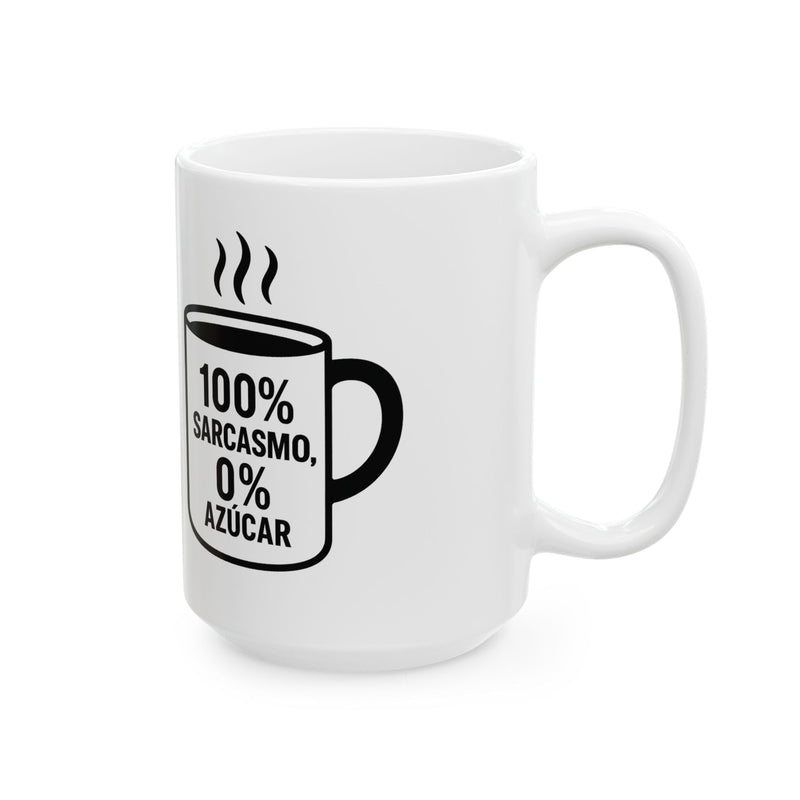 Taza “Sarcasmo nivel Dios” – 11oz & 15oz - Venemoda
