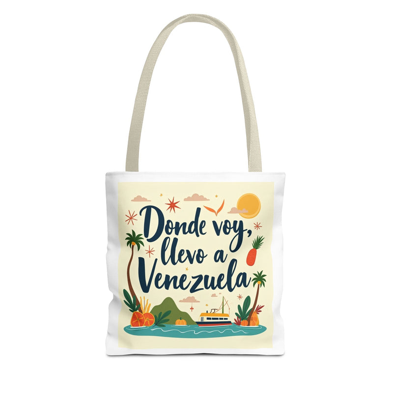 Tote Bag “Donde voy, llevo a Venezuela” / “Pa’ llevar todo” - Venemoda