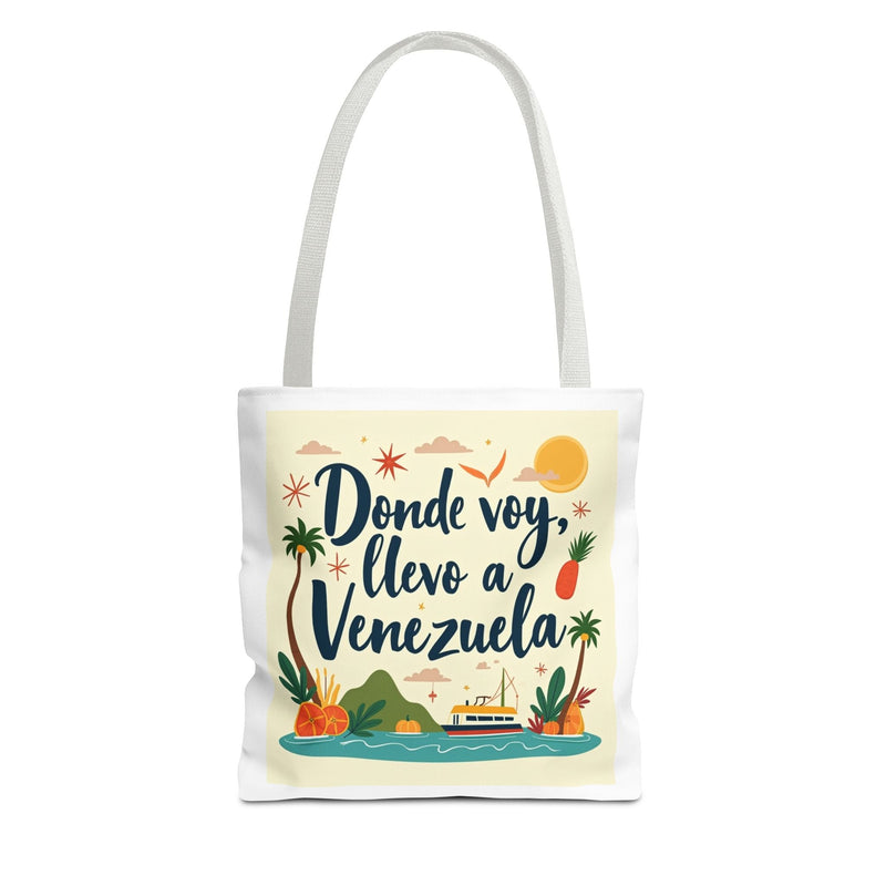 Tote Bag “Donde voy, llevo a Venezuela” / “Pa’ llevar todo” - Venemoda