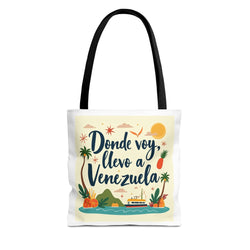 Tote Bag “Donde voy, llevo a Venezuela” / “Pa’ llevar todo” - Venemoda