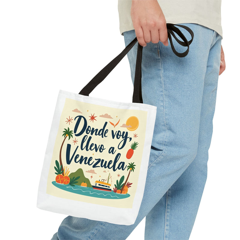 Tote Bag “Donde voy, llevo a Venezuela” / “Pa’ llevar todo” - Venemoda