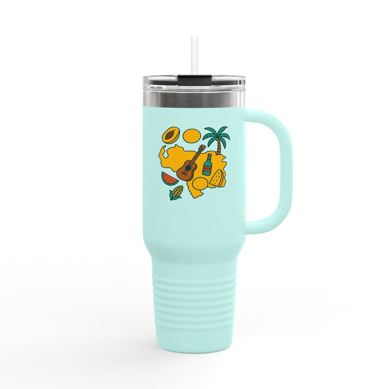 Vaso Térmico "Tropical Vibes" – 40oz de Aventura Criolla - Venemoda