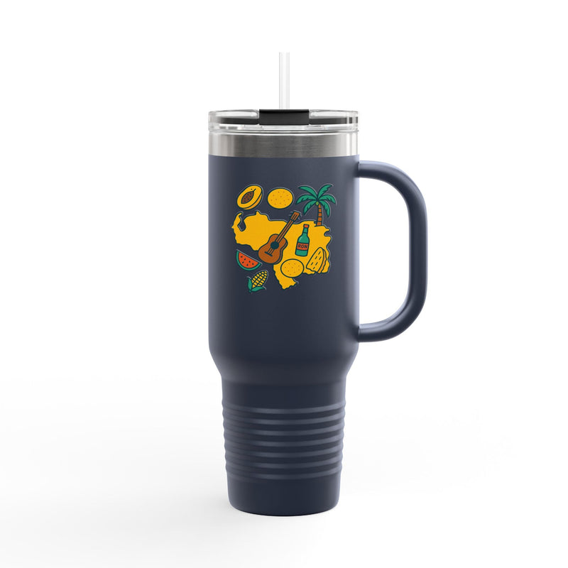 Vaso Térmico "Tropical Vibes" – 40oz de Aventura Criolla - Venemoda