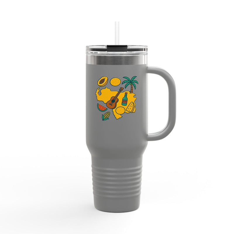 Vaso Térmico "Tropical Vibes" – 40oz de Aventura Criolla - Venemoda