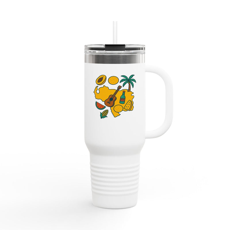 Vaso Térmico "Tropical Vibes" – 40oz de Aventura Criolla - Venemoda
